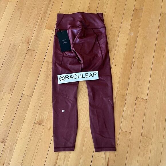 Lululemon Wunder Train High-Rise Tight with Pockets 25" Foil - Picture 7 of 8